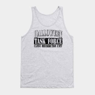 Funny Halloween Costume Design dark Tank Top